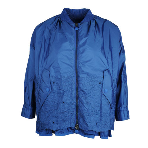 Moncler/蒙克莱 蒙口 女装时尚百搭蓝色女士风衣
