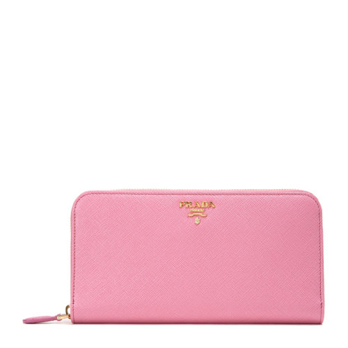 PRADA/普拉达 女士徽标长款牛皮钱包卡包女包1ML506-QWA多色可选