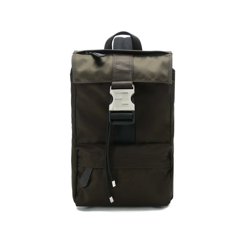 FENDI/芬迪【22春夏新款】男士织物Fendiness手提单肩斜挎包胸包小号 7VZ067 AGQT