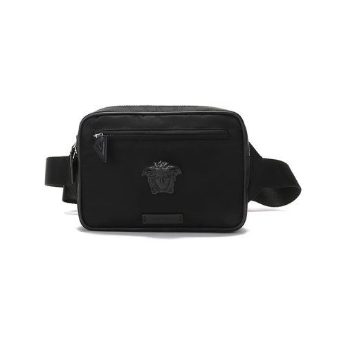 VERSACE/范思哲 男士织物LA MEDUSA胸包斜挎包腰包 DFB8580 DNY8ME