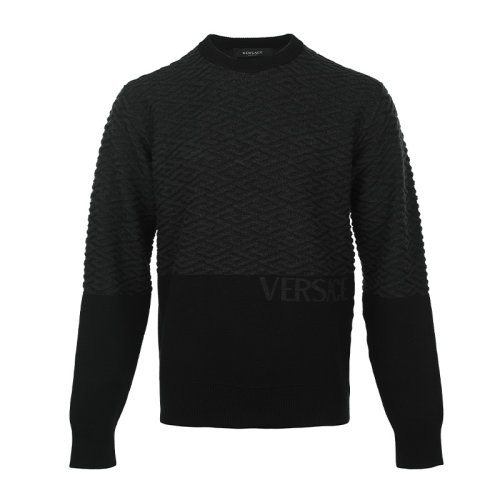 VERSACE/范思哲22秋冬男士套头针织衫10059421A04073