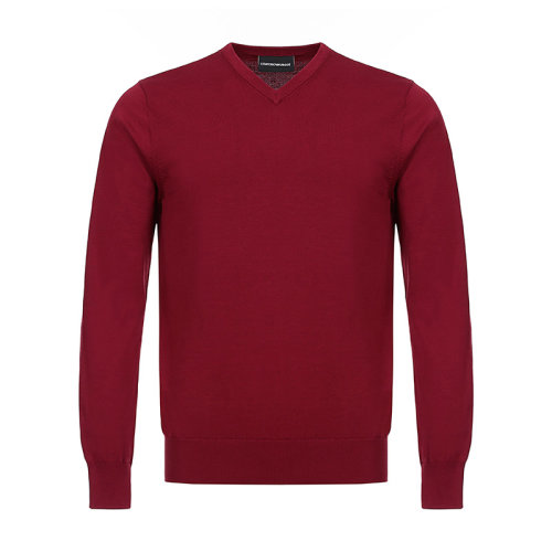 Emporio Armani/安普里奥阿玛尼 男士针织衫/毛衣 男士棉质V领长袖针织衫 8N1MC7 1MPPZ
