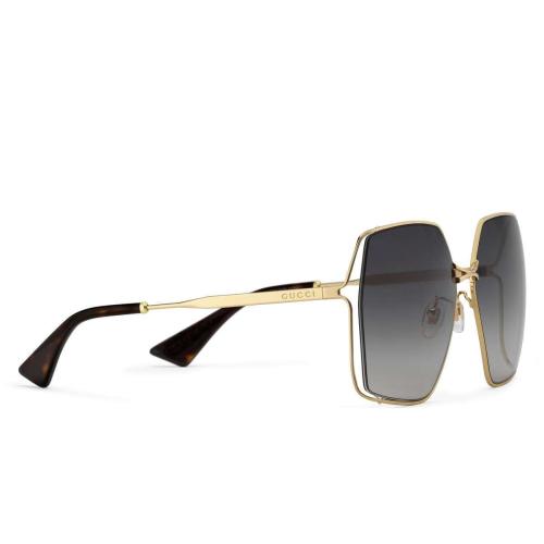  GUCCI古驰 22年秋冬 女士 椭圆形镜框太阳眼镜 642994 I3330 8012