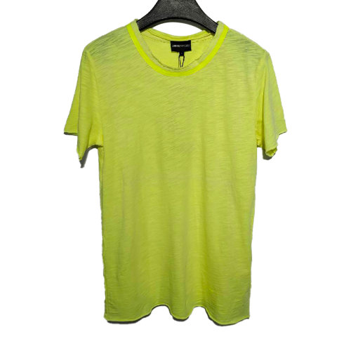 Emporio Armani/安普里奥阿玛尼  柠檬黄男士T恤