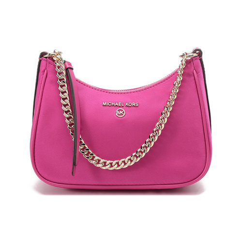 MichaelKors/迈克·科尔斯 MK【22春夏新款】女士 JetSetCharm系列织物手提单肩包腋下包小号 32H1LT9C1C