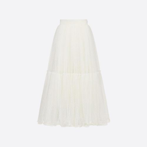  DIOR迪奥 22年秋冬 女士 半身裙 喇叭形半裙 311J11A8810_X0300