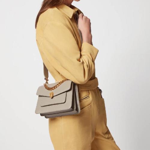  BVLGARI宝格丽 22年秋冬 女士 手提包 SERPENTI FOREVER MAXI CHAIN SAC a BANDOULIERE 292031