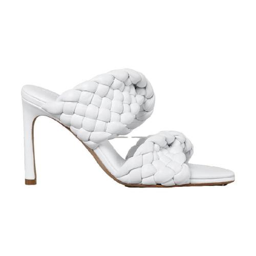 BV葆蝶家 22年秋冬 女士 高跟凉鞋 SANDALES BV CURVE 618757VBTG09122 预定商品1-3周发货