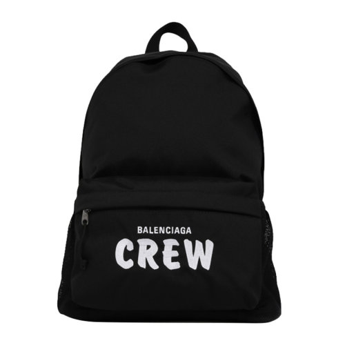 Balenciaga/巴黎世家  男士黑色聚酯纤维双肩包 617763-H75YX-1090（预售4-5周发货）