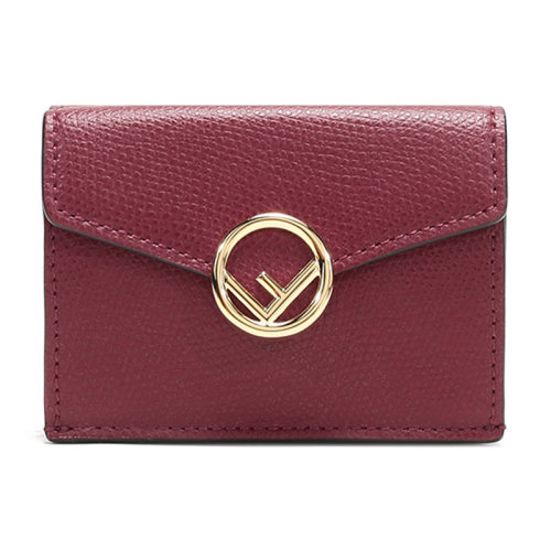 FENDI/芬迪MICRO TRIFOLD系列 皮夹 牛二层皮 8M0395 A18B