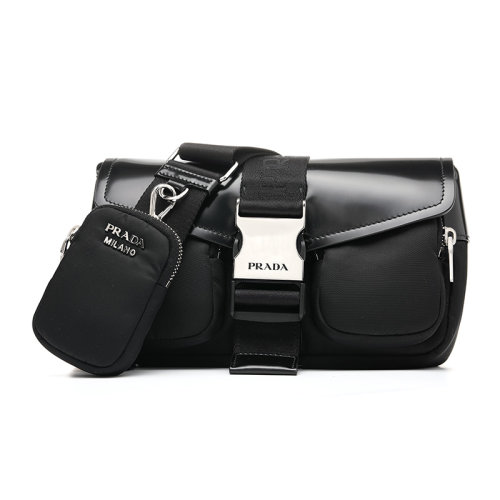 PRADA/普拉达22年女士手提单肩斜挎包背提包1BD295789