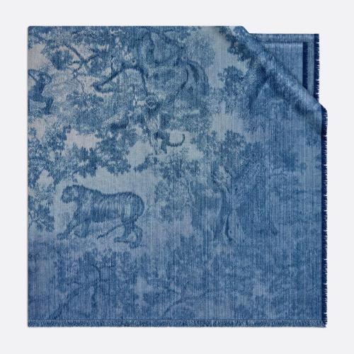  DIOR迪奥 22年秋冬 女士 围巾 Dior 印花披肩 24JOU140I140_C528