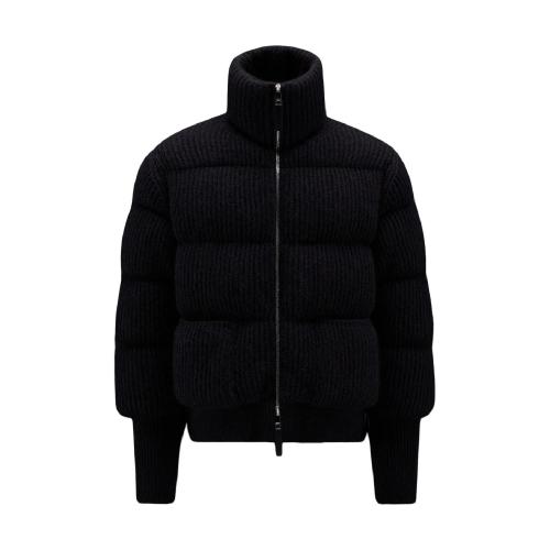  MONCLER蒙可蒙克莱 22年秋冬 男士 羽绒服 Alpaca %26 Mohair Padded Cardigan H20949B00003M227