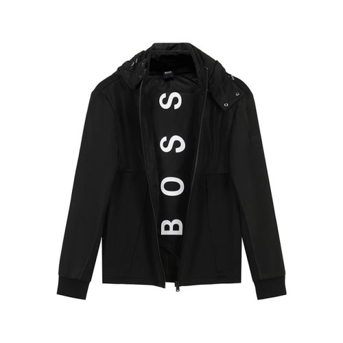HUGO BOSS/雨果博斯 男士夹克 男士聚酯纤维连帽上衣外套 50449638