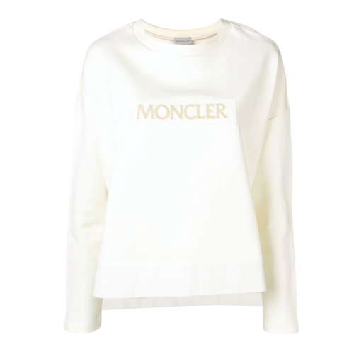 Moncler/蒙克莱 蒙口 女装品牌字母棉质女士圆领卫衣 8054500809BE034