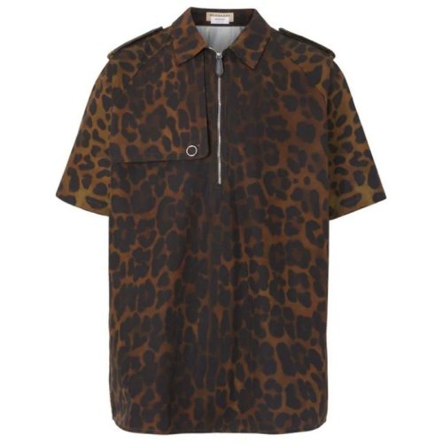  BURBERRY/博柏利 男士印花小牛皮长袖衬衫 4560453