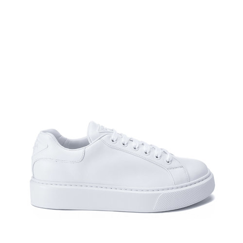 PRADA/普拉达 男士Macro系列皮革系带休闲运动鞋板鞋厚底鞋小白鞋 4E3583 3G4I