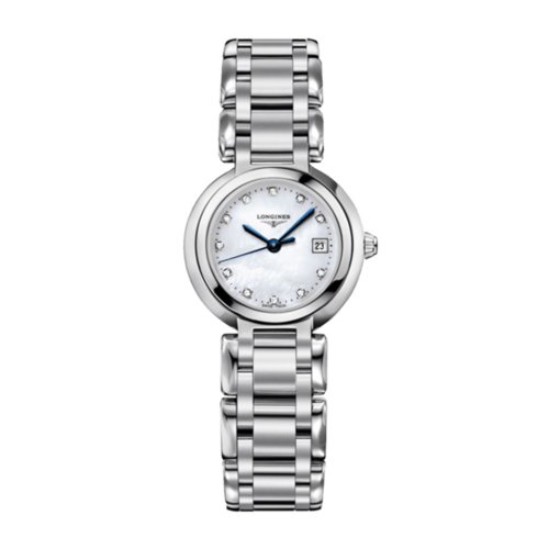 LONGINES/浪琴 心月系列 钻石时标 石英 女士腕表 L8.110.4.87.6