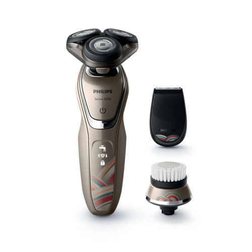 Philips/飞利浦 剃须刀电动刮胡刀男士水洗须刨故宫文化大器天成系列电动剃须刀礼盒故宫文化锦绣山岳版-S5088【故宫合作款】