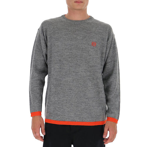 LOEWE/罗意威 时尚百搭 男士 深灰色羊毛针织衫/毛衣 H526333X60-1146 HJH0034C