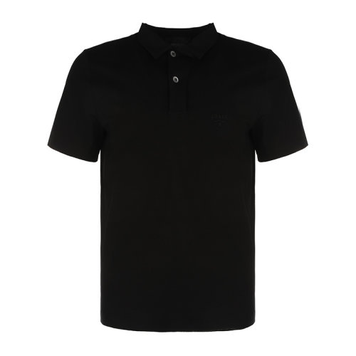 PRADA/普拉达极简休闲棉质短袖T恤男士短POLO衫UJN6641UO