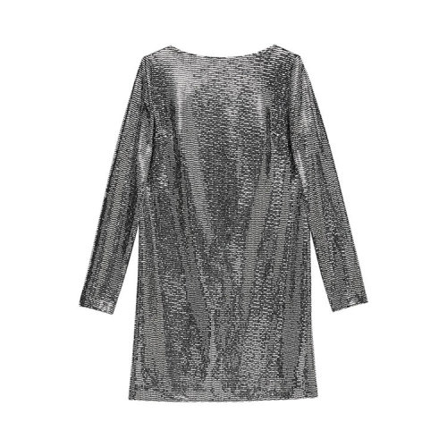 GUCCI/古驰 20年春夏 服装百搭 女性 亮银黑 女士连衣裙 624293 XJCKT 1138