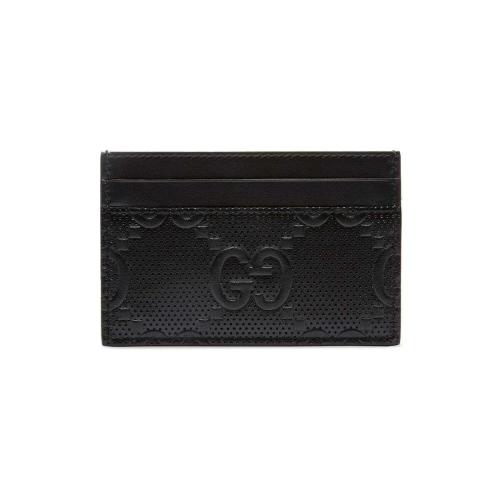  GUCCI古驰 22年秋冬 男士 GG印花压纹卡片夹 625564 1W3AN 1000