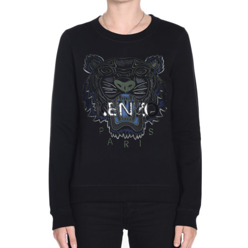 KENZO/高田贤三 服装 女士纯棉虎头图案套头衫长袖女卫衣