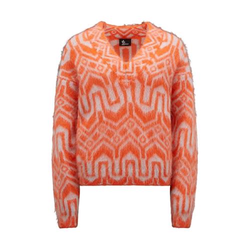  MONCLER蒙可蒙克莱 22年秋冬 女士 针织衫 Mohair V-Neck jumper H20989D00001M2066P37