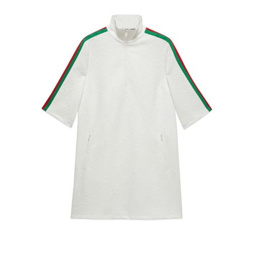  GUCCI古驰 22年秋冬 女士 GG针织提花连衣裙 695735 XJECY 9185