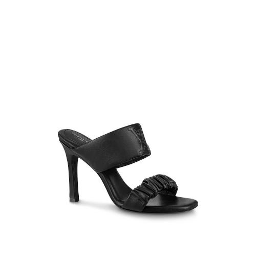  LV路易威登 22年秋冬 女士 高跟凉鞋 MULE DRAPY 1AAB5H 1AAB5O 1AAB5L 1AAB5J 1AAB5M 1AAB5T