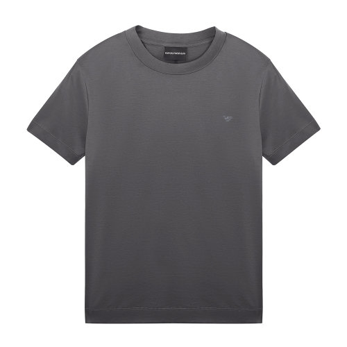 Emporio Armani/安普里奥阿玛尼[Capsule Travel Essential] 灰色 男士短袖T恤  灰色 XL 灰色 XL
