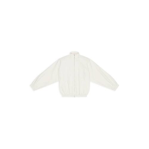  BALENCIAGA巴黎世家 22年秋冬 女士 夹克 sporty b oversized tracksuit jacket 706440TKO4890
