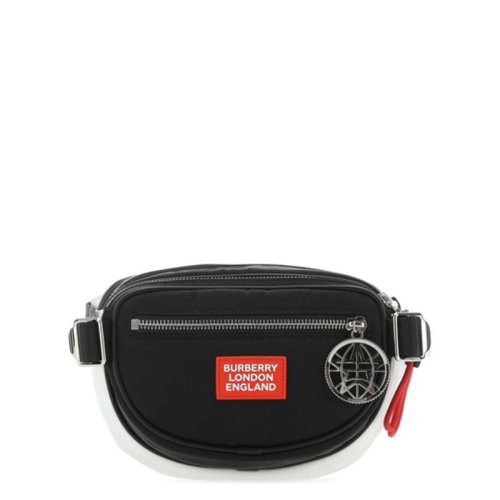 BURBERRY/博柏利 巴宝莉 男女同款 黑色时尚双肩包腰包 80282431