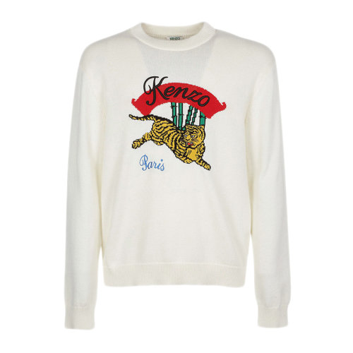 Kenzo 高田贤三 男士 服装 圆领刺绣套头衫 男卫衣