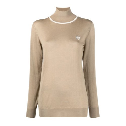  LOEWE/罗意威 女士棕色羊绒针织衫/毛衣 S817Y14K47 3150 PLFSX
