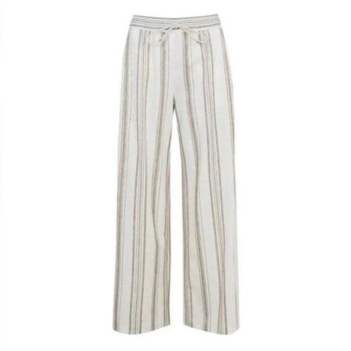 MaxMara/麦丝玛拉 女士白色时尚休闲裤 SULTANO 001 PLFSX