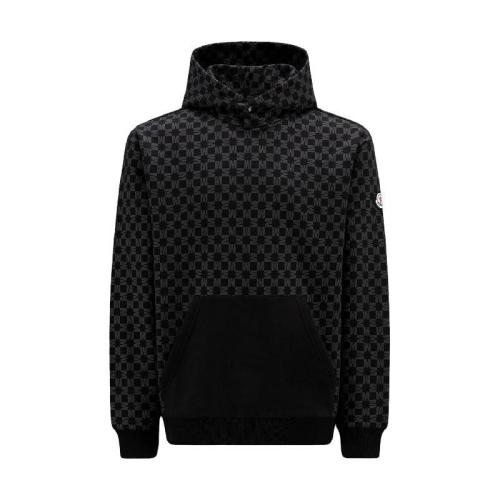  MONCLER蒙可蒙克莱 22年秋冬 男士 卫衣 Monogram Print Hoodie H20918G00039899TX999