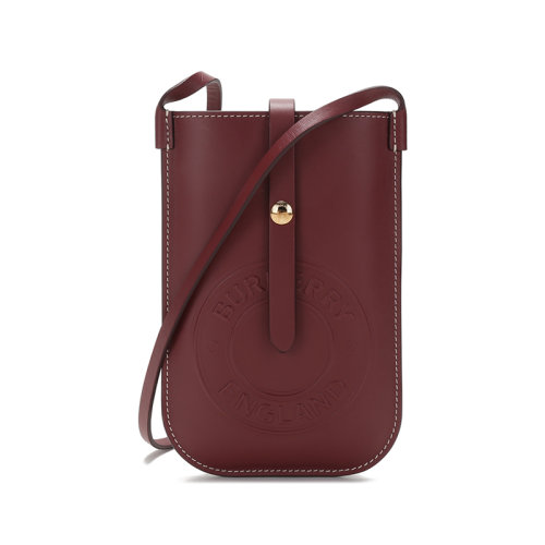 BURBERRY/博柏利  女款牛皮斜背式手机保护套 80418271