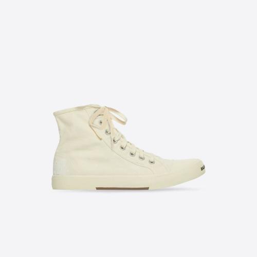  BALENCIAGA巴黎世家 22年春夏 女士 休闲运动鞋 Womens Paris High Top Trainers in White 688