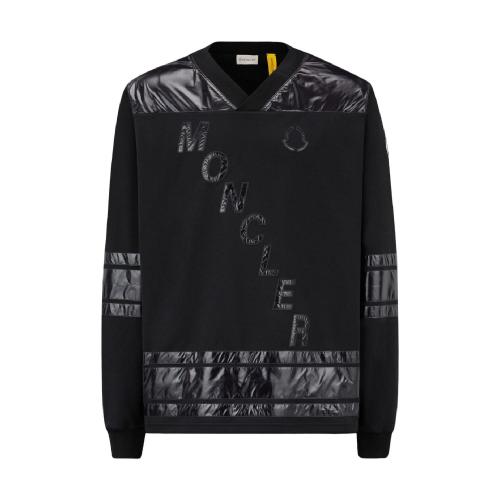  MONCLER蒙可蒙克莱 22年秋冬 男士 长袖T恤 Logo Hockey Shirt H209U8G00004M2355999