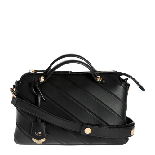 FENDI/芬迪 女士红色牛皮斜纹双手提可拆卸肩带手提包单肩包斜挎包女包 8BL124-A6V4-F0MVV