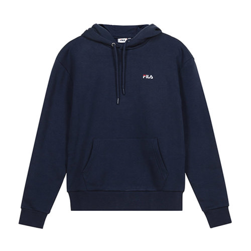 FILA/斐乐 女士棉质加绒款连帽长袖卫衣运动衫 687470