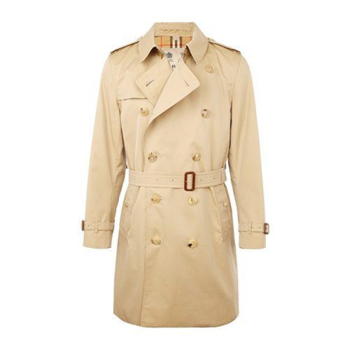 BURBERRY/博柏利 棉质肯辛顿版型HeritageTrench男士风衣40734831