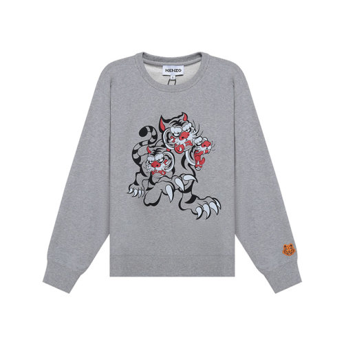 KENZO/高田贤三  女卫衣 女士KENZO x KANSAIYAMAMOTO系列棉质圆领卫衣运动衫 FB5 2SW826 4ML