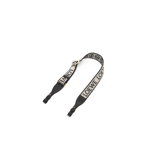  LOEWE罗意威 女士 挂饰 Anagram loop strap in jacquard and calfskin C886T90X01-5 预定商品1-3周发货