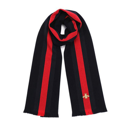 GUCCI/古驰 男女同款小蜜蜂围巾 475513 4G487 4068