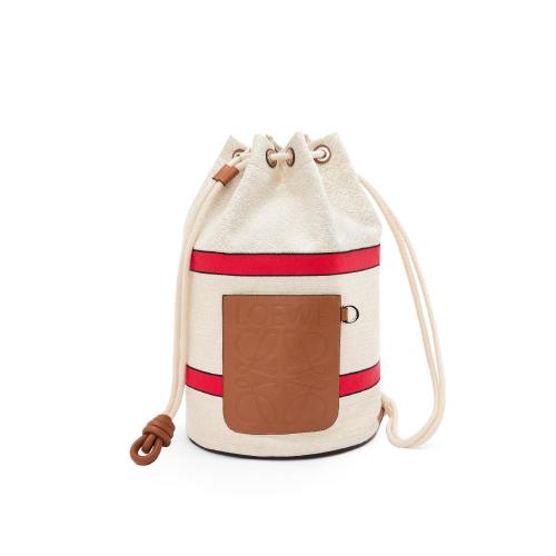  LOEWE罗意威 22年秋冬 男士 单肩包 Sailor bag in jacquard and calfskin B734Z17X25-3099