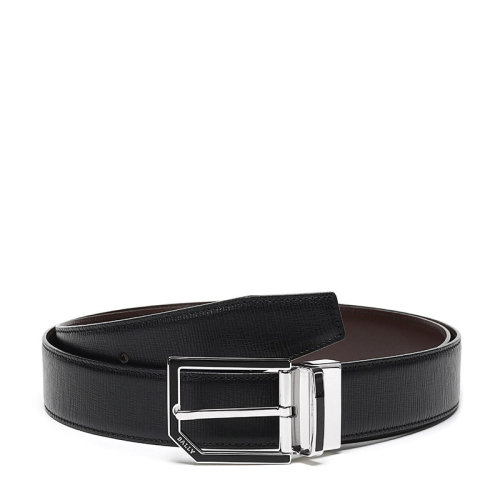 BALLY/巴利 男士皮质针扣式双面皮带腰带 CHARLTON 35 M