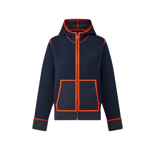  LV路易威登 22年秋冬 女士 夹克 饰边拉链套头衫 1A9LIS 1A9LIR 1A9LIQ 1A9LIT 1A9LIP 预定商品2-6周发货